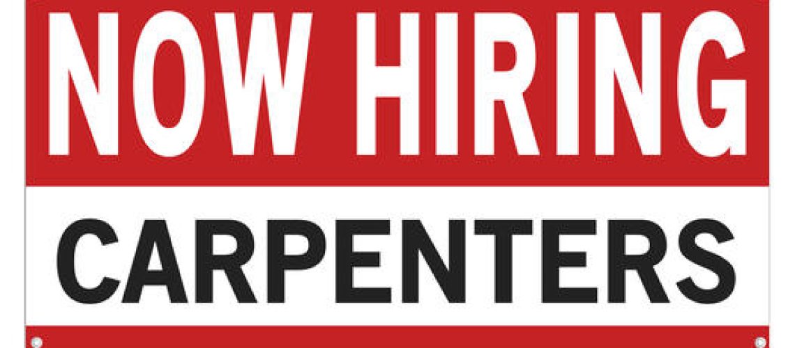 Hiring Carpenters